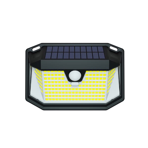 Solcelle Utelys, 【Slitesterk Vanntett Versjon】202 LED Solcelle Li