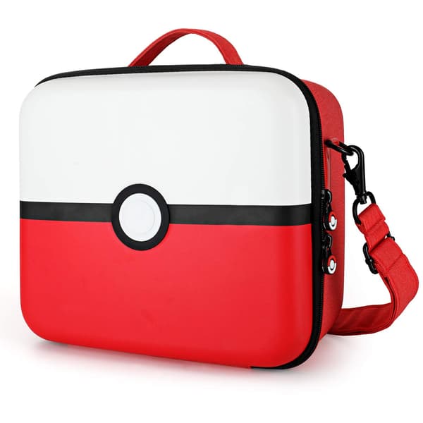 Rejsetaske til Nintendo Switch & Switch OLED, Rød & Hvid
