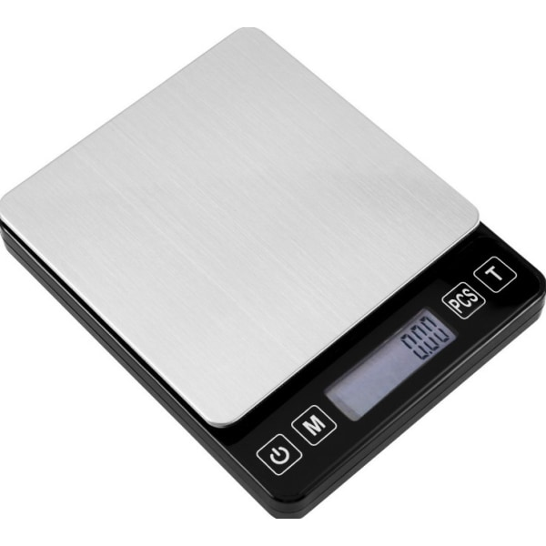 Digital køkkenvægt - 3000g/0,1g High Precision Multi