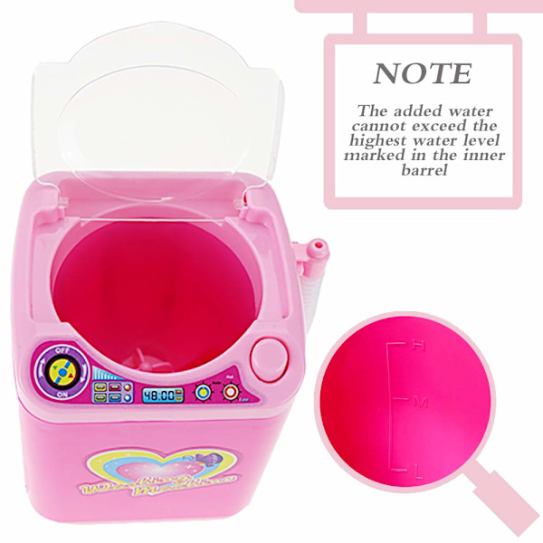 Mini Makeup Brush Cleaner Device Simulation Automatisk Rengöring W
