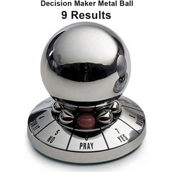 Decision Maker Metal Ball, Prophecy Destiny Decision Ball Office