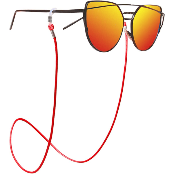 Brillesnor 10 stykker, fargerikt solbrillekjede, leseglass