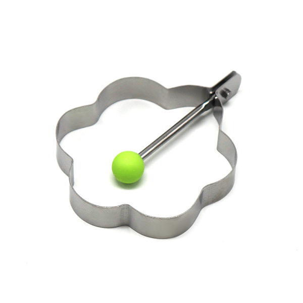 Blomster-Rund Kageform Omeletform Bage Omelet Cirkel Omele