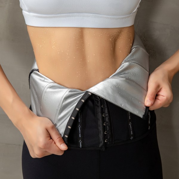 Sweat Waist Trainer Trimmer for kvinner Lower Belly Fat Workout Co