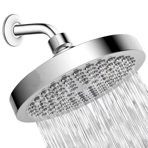 Dusch topp sprinkler 6 tum rund galvanisering dusch show