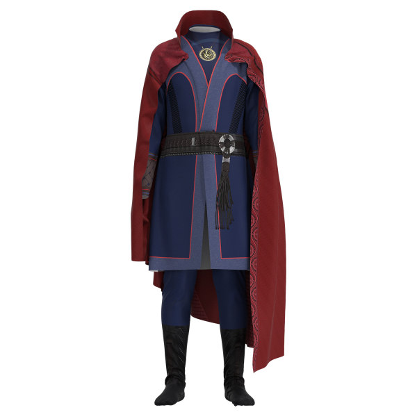 1 sæt Dr. Strange kostumer, tøj + kappe, børnetøj