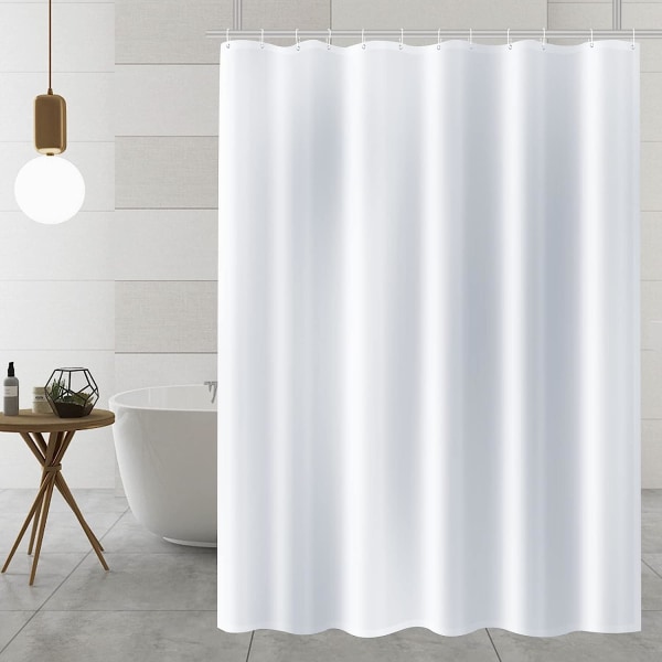 Fabric Shower Curtain 180x180, Washable Waterproof Mildew Proof S K