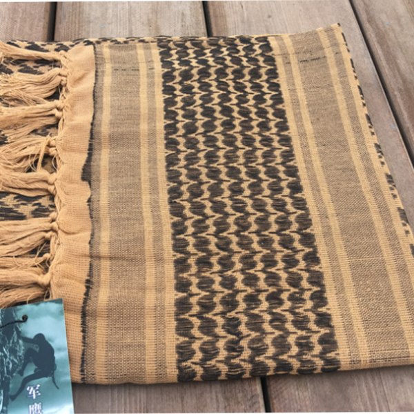 Fortykket udendørs arabisk firkantet tørklæde, magisk tørklæde, speciel
