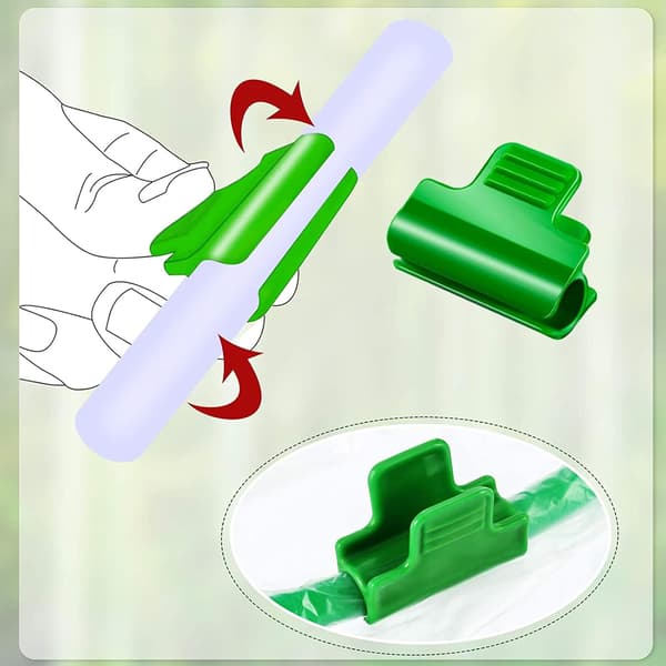 48 st plastfästen, 11 mm ormskinnsfästen, plastfästen, trädgårdsaccessoarer