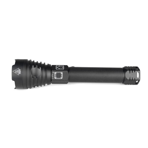 XHP90 stærk lys lommelygte aluminiumlegering USB direkte char