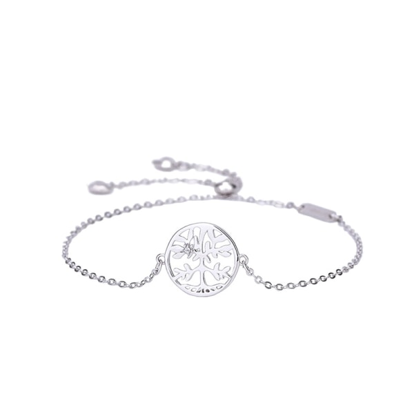 1 stk (sølv) armbåndsmykker for kvinner, uendelig symbol kjærlighet G