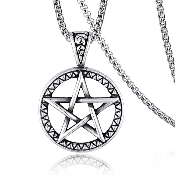 Supernatural Pentagram Pentagram Halskæde Hexe Beskyttelse
