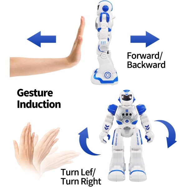 Fjernstyrt robot for barn, intelligent programmerbar robot med