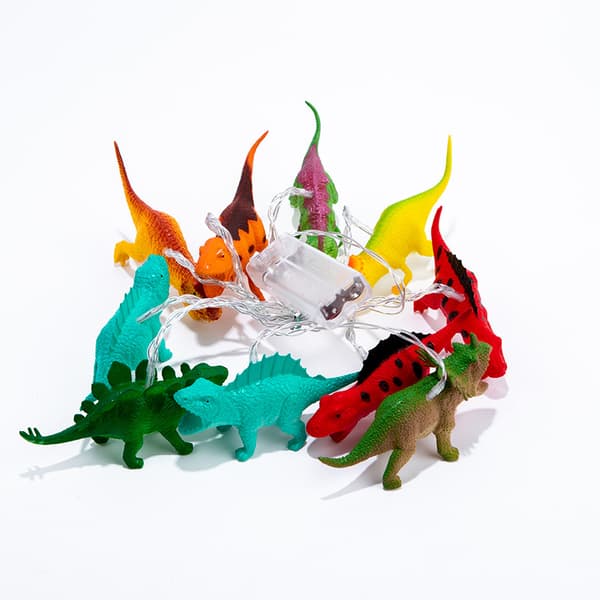 Dinosaur lyskæde, 8 LED dinosaur lys