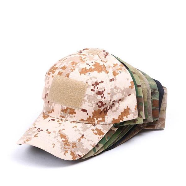 1 stk (CP camouflage, hat omkreds 55-61 cm) Velcro sport