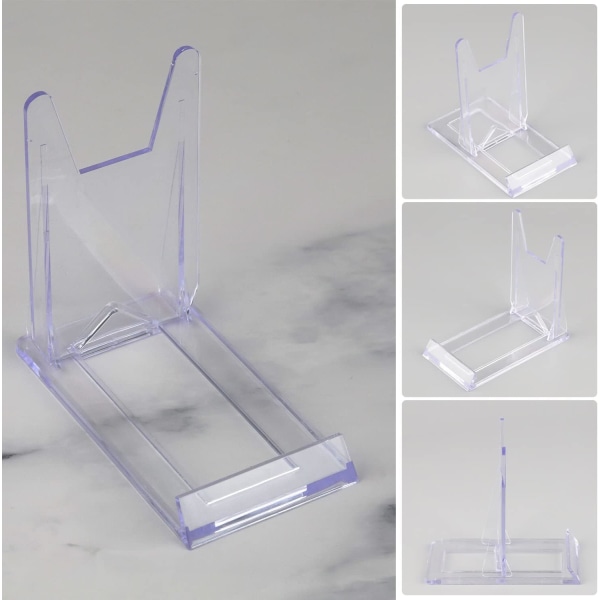 6 stk. Display Easel, Dekorativ Stand Board Akryl Display St