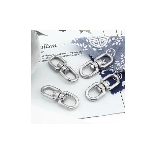 M5 Dobbel Ended Swivel Ring, 304 Rustfritt Stål Swivel Ring, Sa