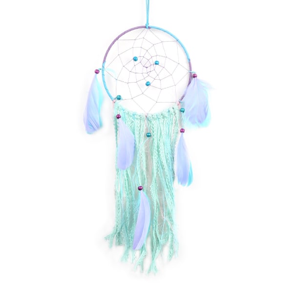 Blå lilla fersken Dream net blonder - diameter 15 cm, længde 55 cm,