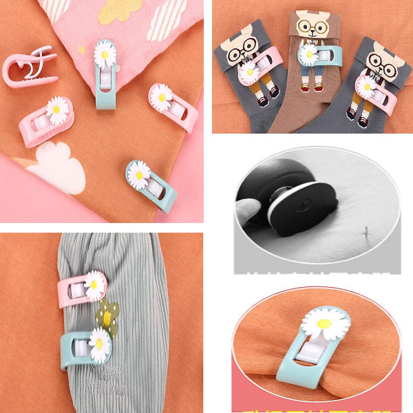 Dynetæppe Clips, 24 Skridsikre Dynetæppe Clips, Quilte Clips, S