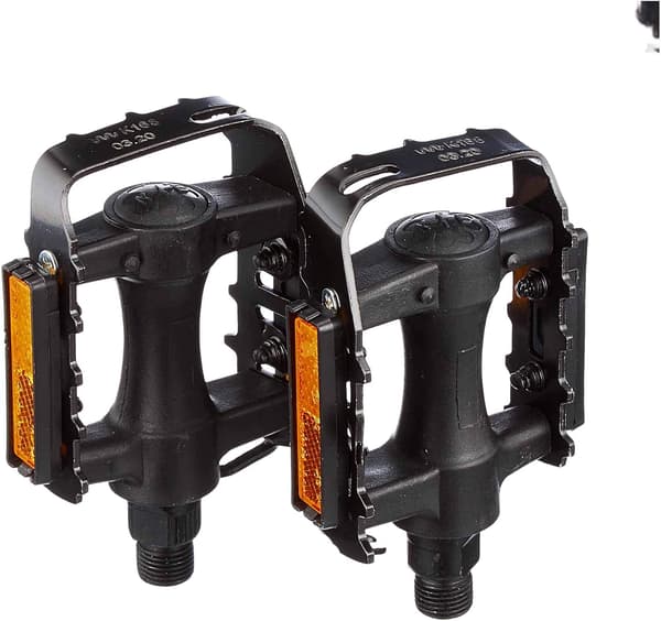 Aluminium MTB-pedal med reflexer