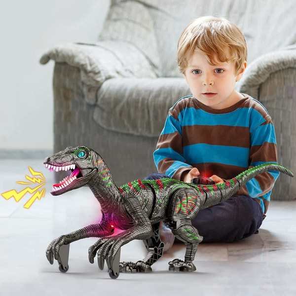 Dinosaur Legetøj til børn 5-7 8-12, fjernbetjening Dinosaur drenge til c59c  | Fyndiq
