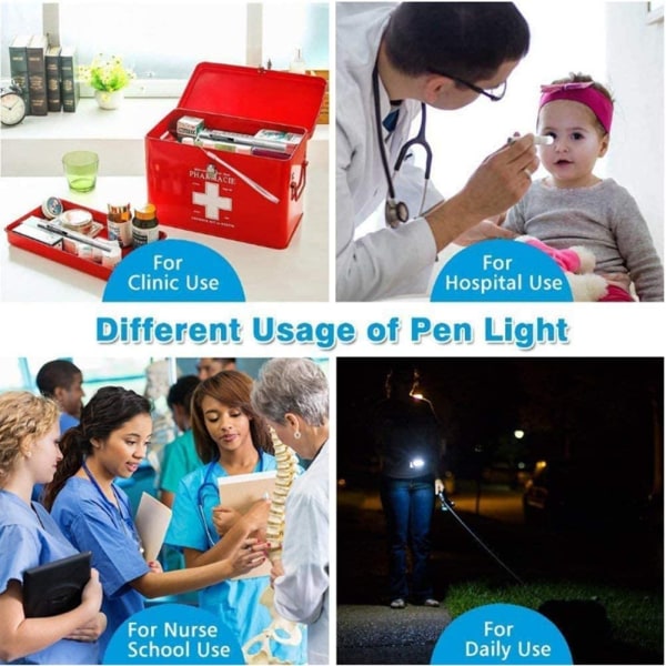 Lommelygte LED Pen Light Lommelygte Mini UV Lommelygte Lommelygte, Mini Lomme