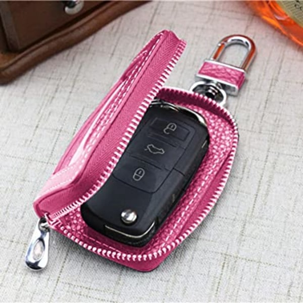Sac porte-clés de voiture (rosa röd), portefeuille porte-clés