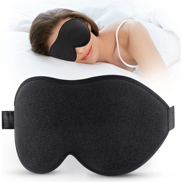 Pehmeä, hengittävä unimaski säädettävällä hihnalla, Ultra-Fit Slee