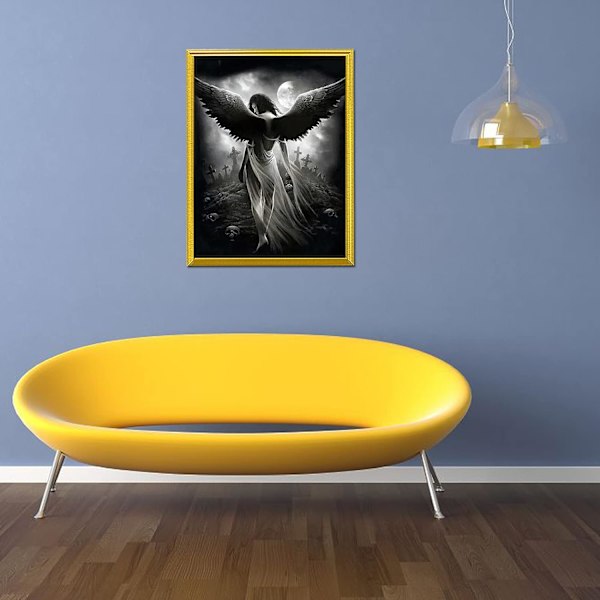 5D timanttimaalaussetti, 30x40cm (Fallen Angel) DIY timanttimaalaus