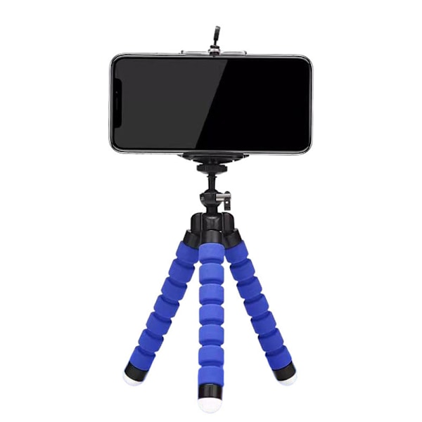 Blått Stativ Böjbart Stativ Tripod / Kamerastativ Mobilkamera