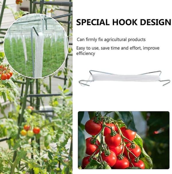 10 st tomatklämmor växthus tomatväxthållare med