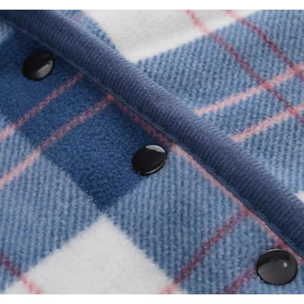 Napapiirin fleece-huopapeitto, kaksikerroksinen paksu huopa