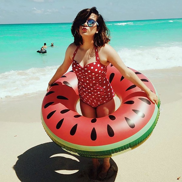 Vattenmelon boj, simring sommar boj vattenleksak boj simning