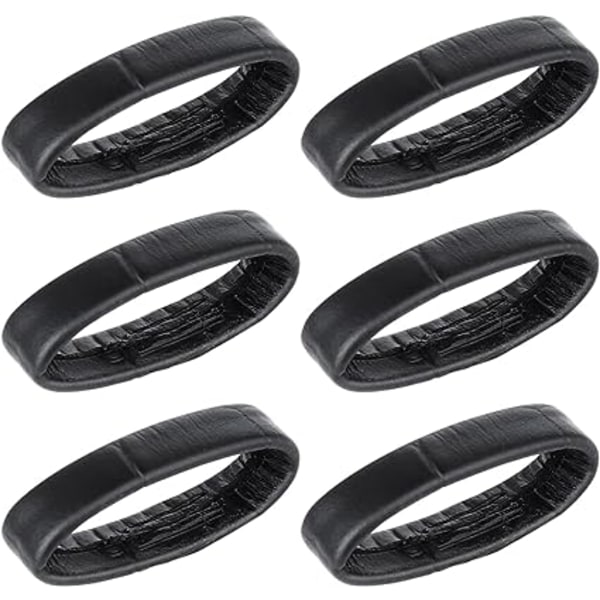 6pcs Replacement Leather Watch Band Buckles