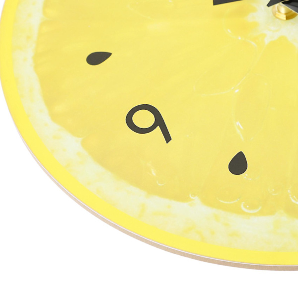 Citronfrukt Väggklocka Heminredning Vardagsrum Klocka Vägg Han