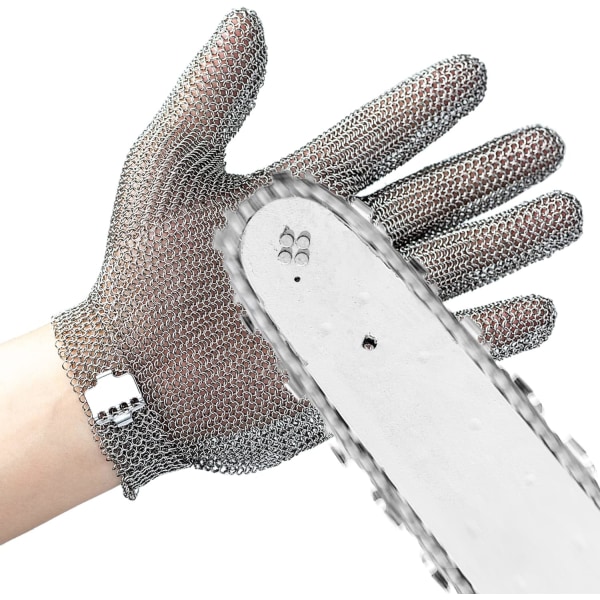 Anti-Cut Glove Oyster Mesh Glove Chainmail hanske for mathåndtering