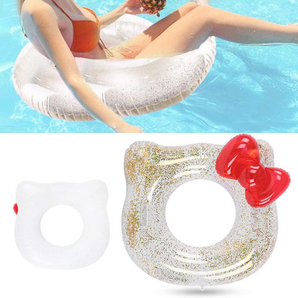 Solmio Cat Swimming Float Ring Floating Circle kainalokuoppa Pool Floa