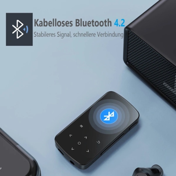 M4 / MP3-spiller med berøringsskjerm - 32GB - Svart