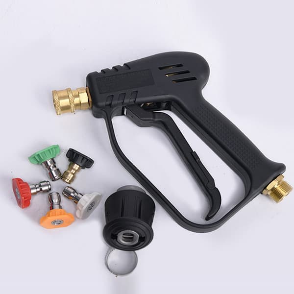 4000 PSI högtryckstvättpistol med 5 vattenmunstycksspetsar, biltvätt