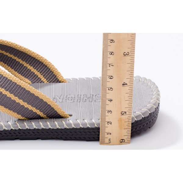 Herr Dam Flip Flops Platta Flip Flops Sommartofflor Strand och P