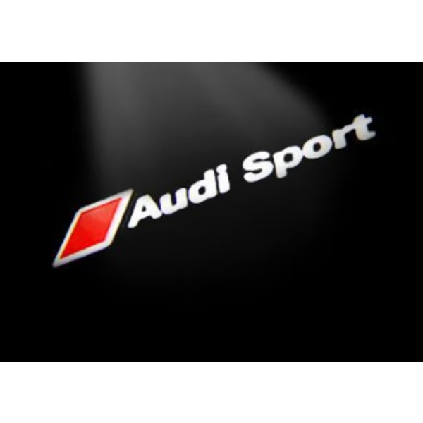 2x LED Kompatibel med Audi Dörrljus Logotyp Projektorer Light sty
