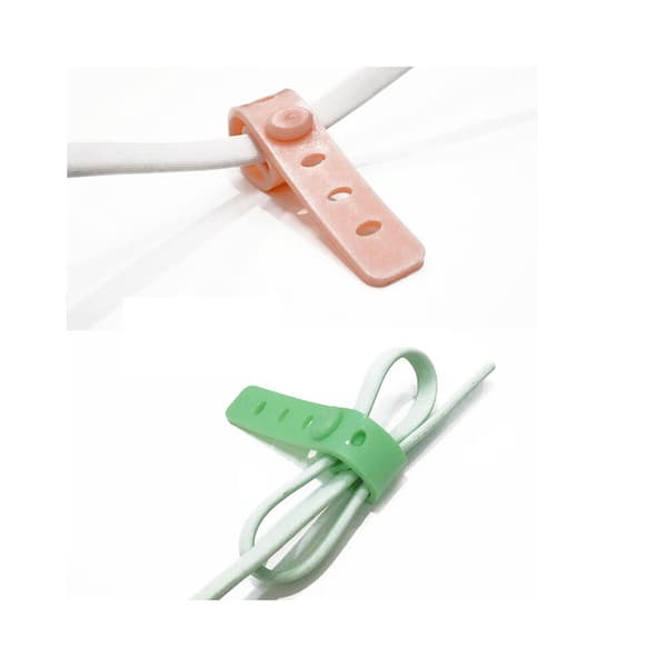 20 pakker (hvid, ca. 85*12mm) bærbar datakabel netværkskabel