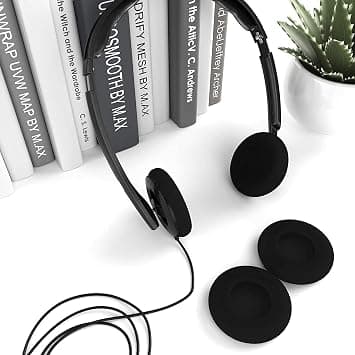 Skumøreputerstatningsputer, hodetelefoner øretelefoner headset Di
