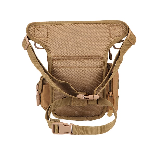 Herr Drop Leg Bag Multifunktionell Verktygsväska Vattentät Canvas Hikin