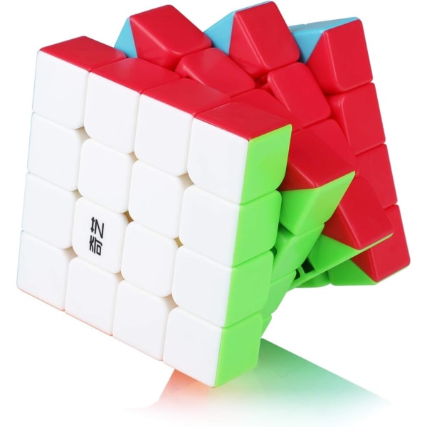 Speed ​​​​Cube 4x4 4x4x4 Stickless Magic Puzzle Magic Speed ​​​​Cub