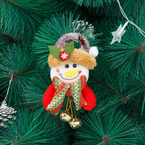 3 st klockor jul liten hängande jul dubbel klocka
