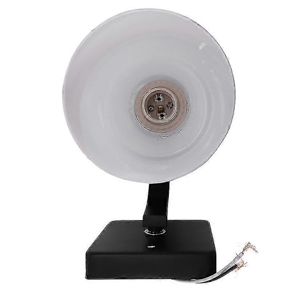 Lätt Sänglampa Vägglampa Retro Lampa för Sovrum (utan Glödlampor)