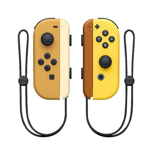 Spelhandtag Kompatibelt med Ns Switch Joycon Trådlös Bluetooth blekbrun Regelbundna
