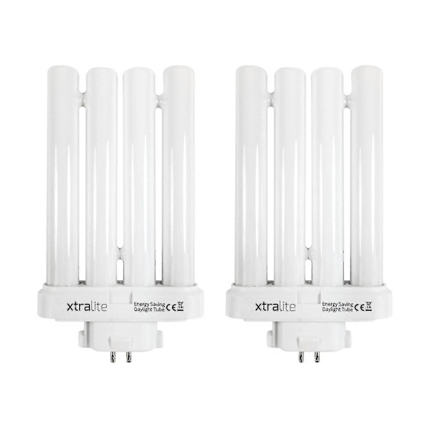 27W Dagsljusersättningslampa för högsynläslampor, 4-stifts Gx1 Pack Of 2