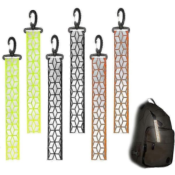 6 st Reflexband, Säkerhetsreflexhängen Reflexhänge